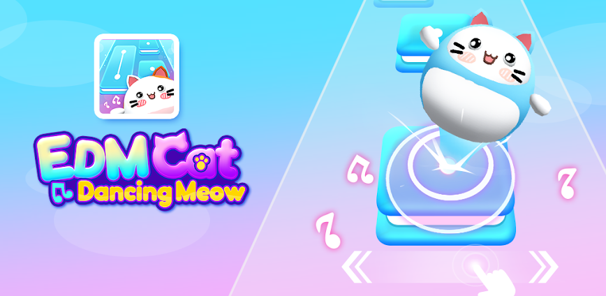 EDM Cats – Dancing Tiles Hop