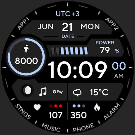 TACT ONE: Watch face