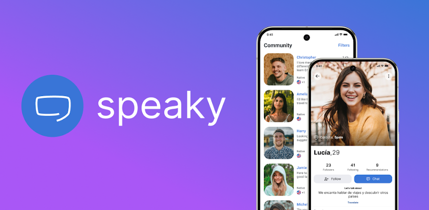 Speaky – Language Exchange