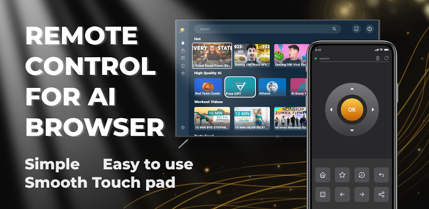 Remote for AI Browser