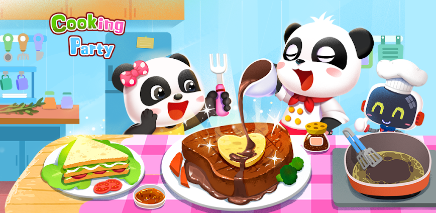 Baby Panda: Cooking Party