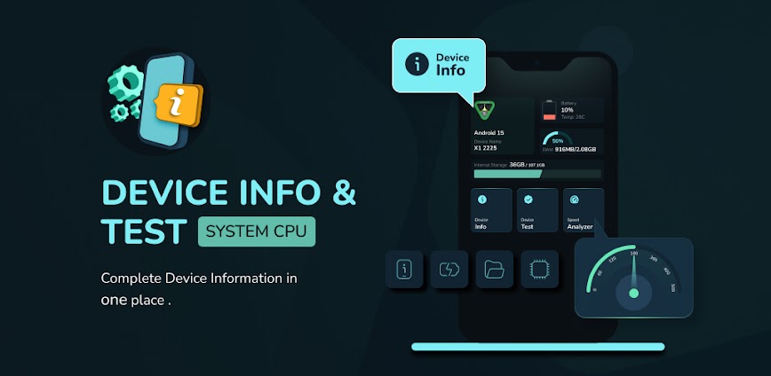 Device Info & Test: System CPU