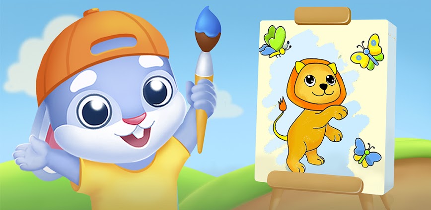 Baby coloring book for kids 2+
