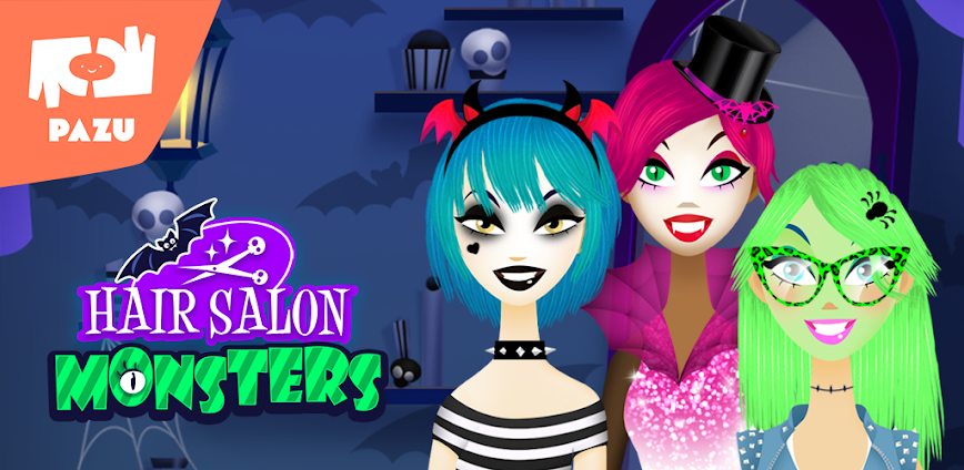 Girls Hair Salon Monsters