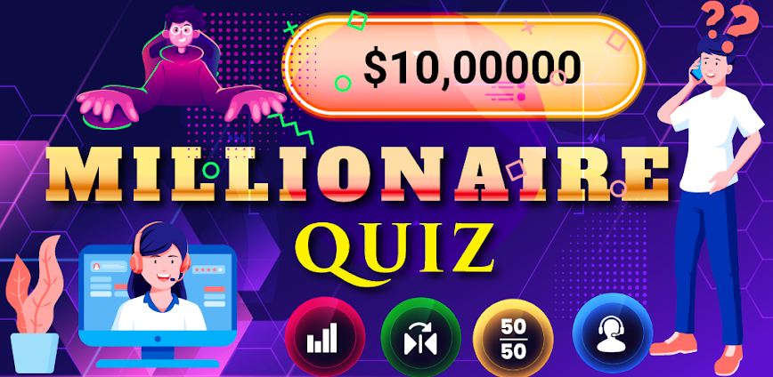 Millionaire Quiz : Trivia game