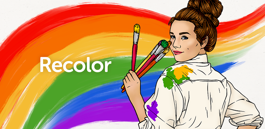 Recolor – Adult Coloring Book