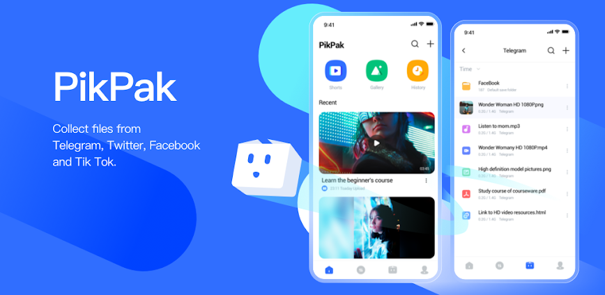 PikPak-Safe Cloud, Video Saver