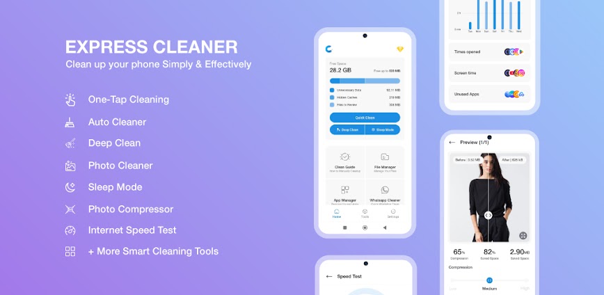Express Clean: Phone Cleaner