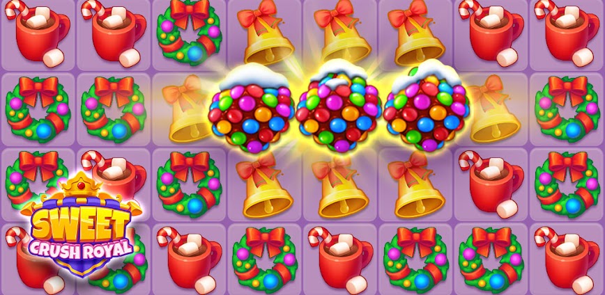 Sweet Crush Royal – Match 3