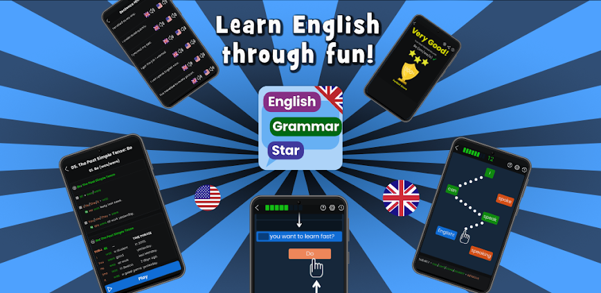 English Grammar Star: ESL Game