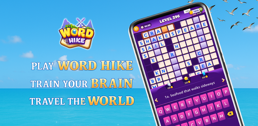 Word Hike -Inventive Crossword