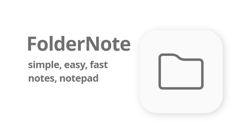 FolderNote – Notepad, Notes