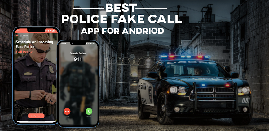 Fake police call prank app
