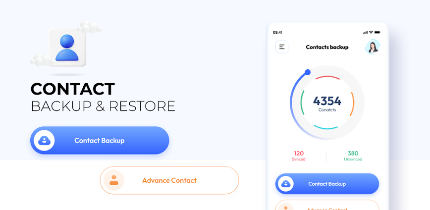 Contacts Backup Storage App