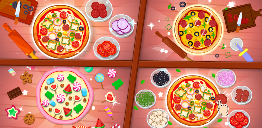 Kids Pizza Maker Cooking Games