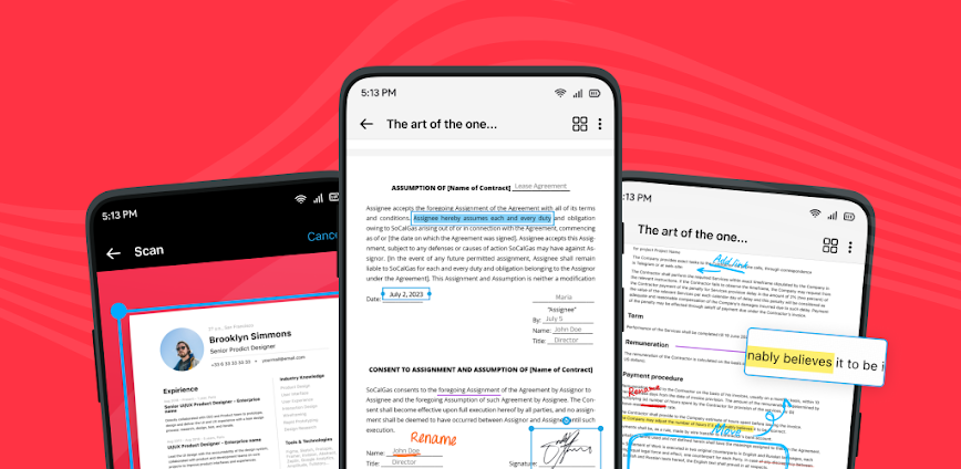 Soda PDF – Fill & Sign