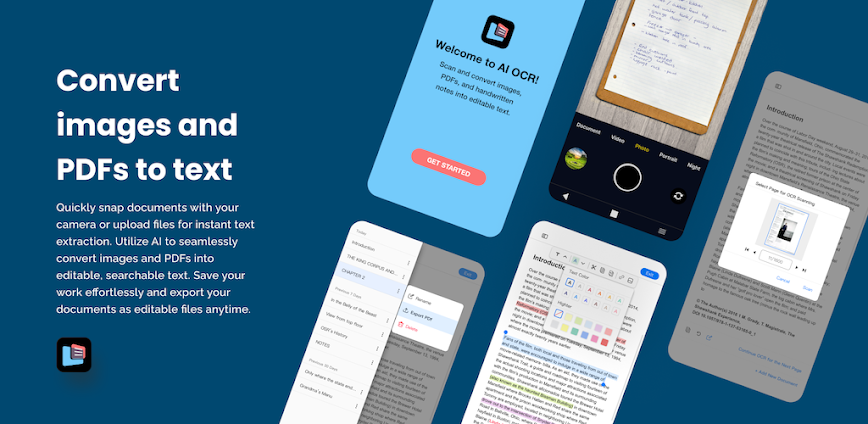 AI OCR: PDF & Image to Text