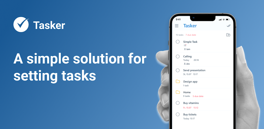 Tasker: Todo list for business
