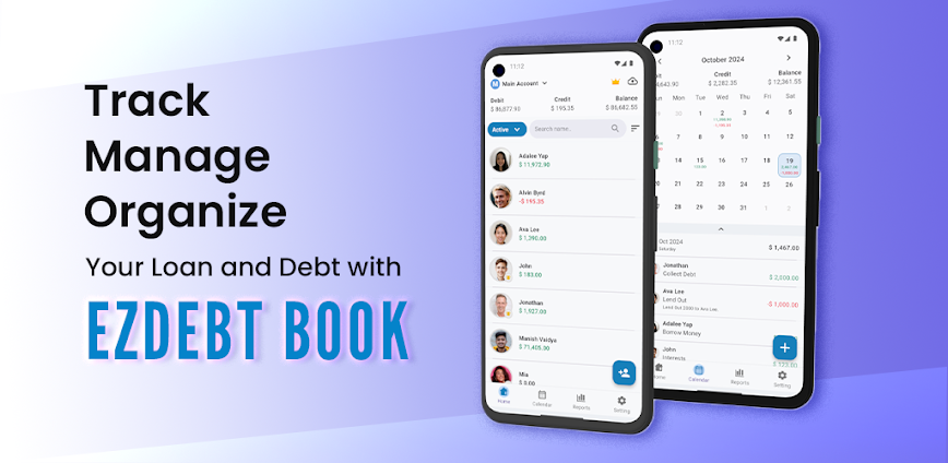 EzDebt Book – Debt Tracker