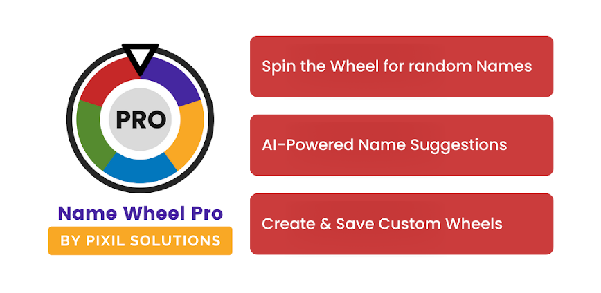 Name Wheel Pro: Spin the Wheel