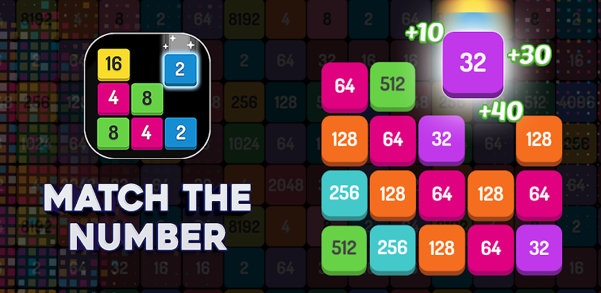 Match the Number – 2048 Game