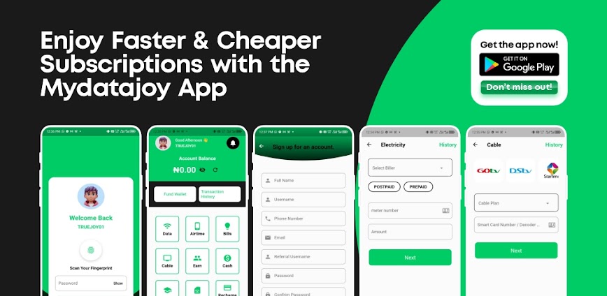 MyDatajoy | Cheap Data App
