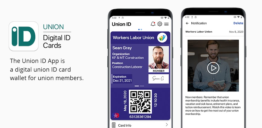 Union ID: Member ID Card