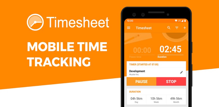 Timesheet – Time Tracker