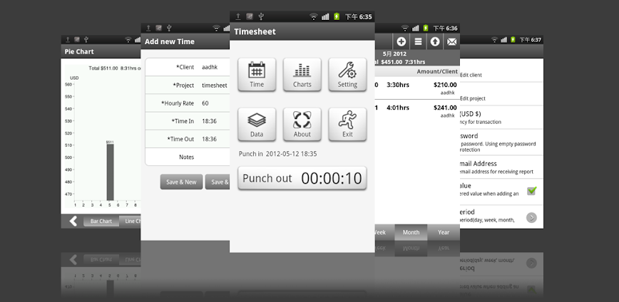 Timesheet – Work Hours Tracker