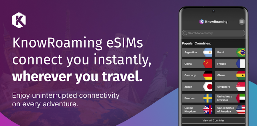KnowRoaming: Travel data eSIM