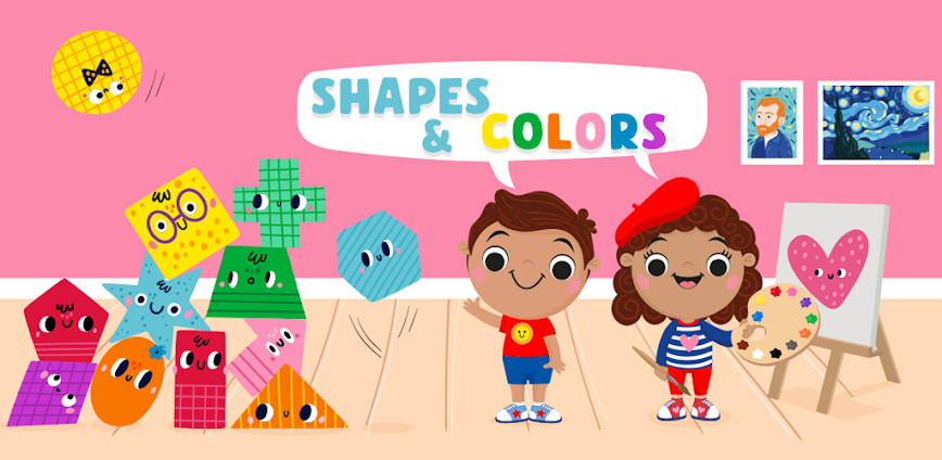 Color learning games for kids