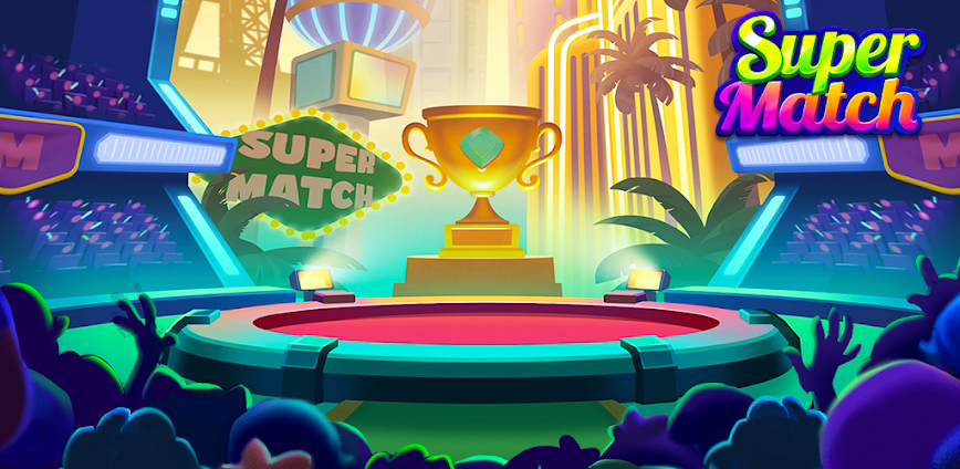 Super Match ‎- PvP Match 3