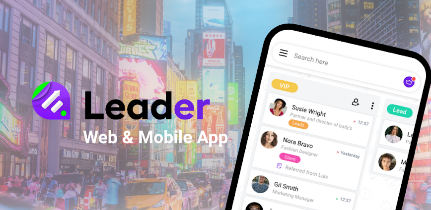 LEADer CRM Leads Sales Tracker
