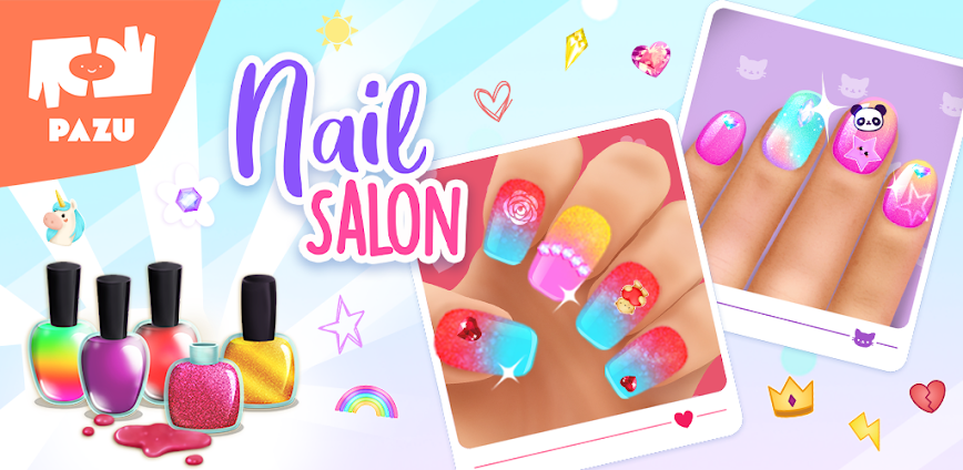Girls Nail Salon – Kids Games