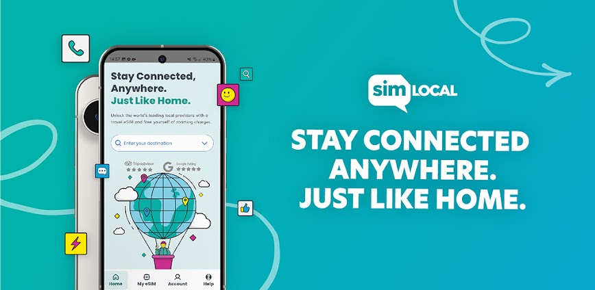 Sim Local: eSIM Travel Data