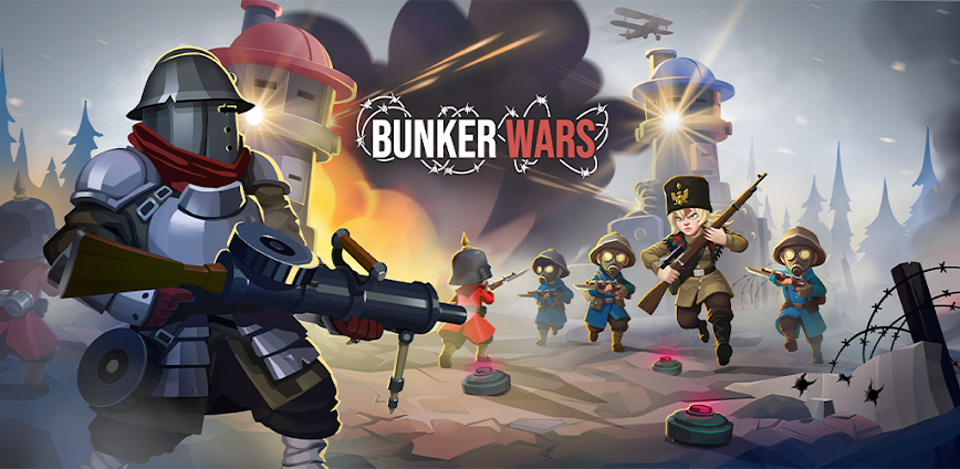 Bunker Wars: WW1 RTS Game