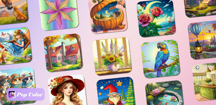 Pop Color – Paint by number