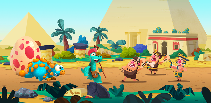 Dino Bash: Travel Through Time