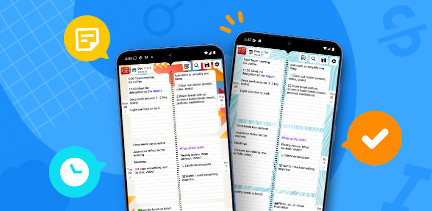Weekly Planner – Diary, Notes