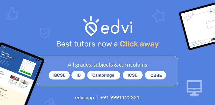 edvi – 1-to-1 Live Tutoring