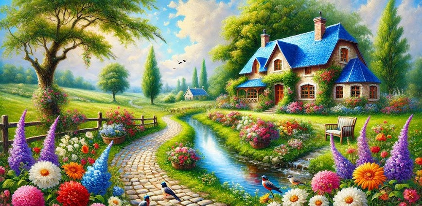 Oil Painting Color by Number