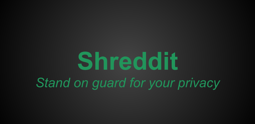 Shreddit – Data Eraser