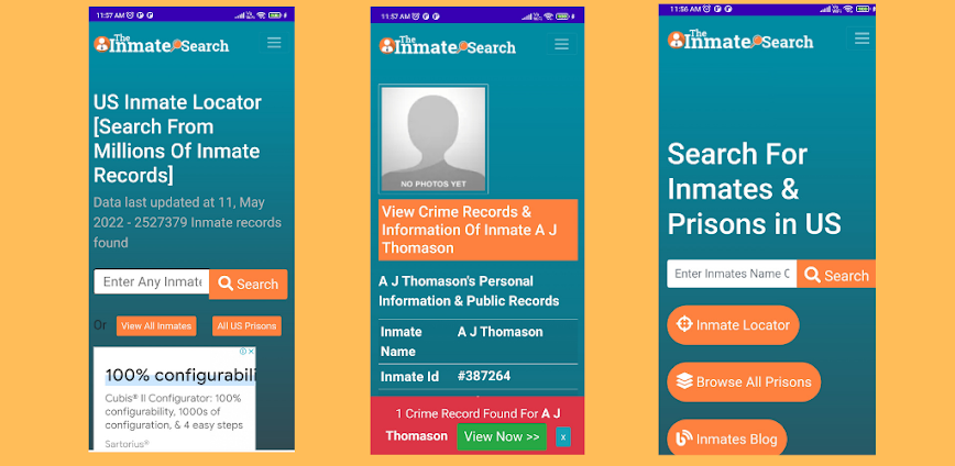 The Inmate Search