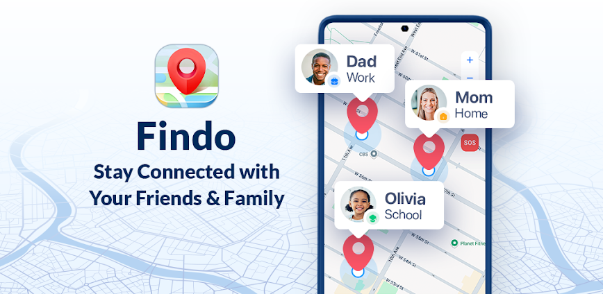Findo: Find my Friends, Phone