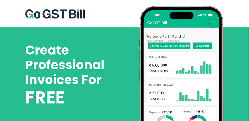 GoGSTBill: Invoice Billing App