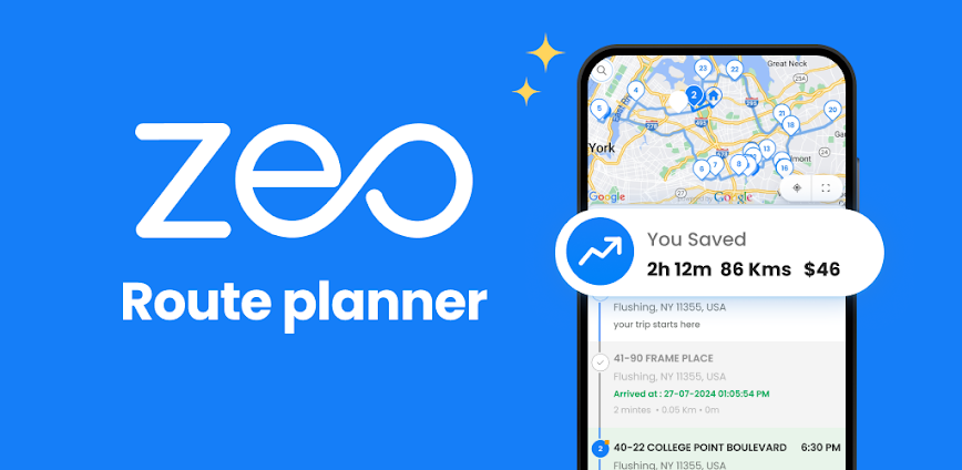 Zeo Fast Multi Stop Route Plan