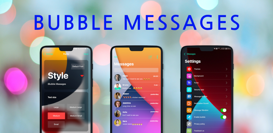 Messages Bubble – OS Messages