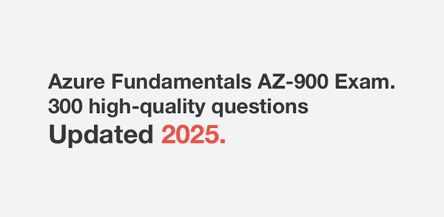 Az Fundamentals AZ-900 2025
