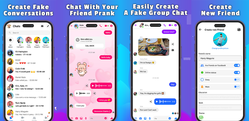 Fake Chat Prank Message