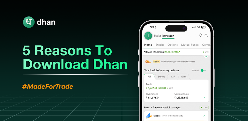 Dhan: Share Market Trading App